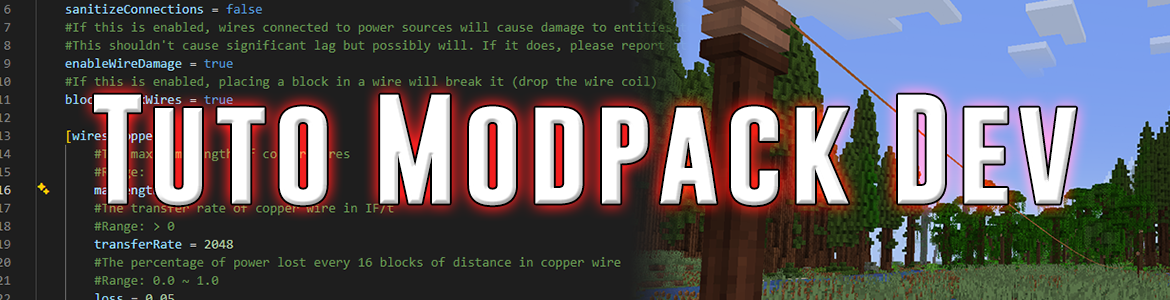 TUTO MODPACK DEV HEAD